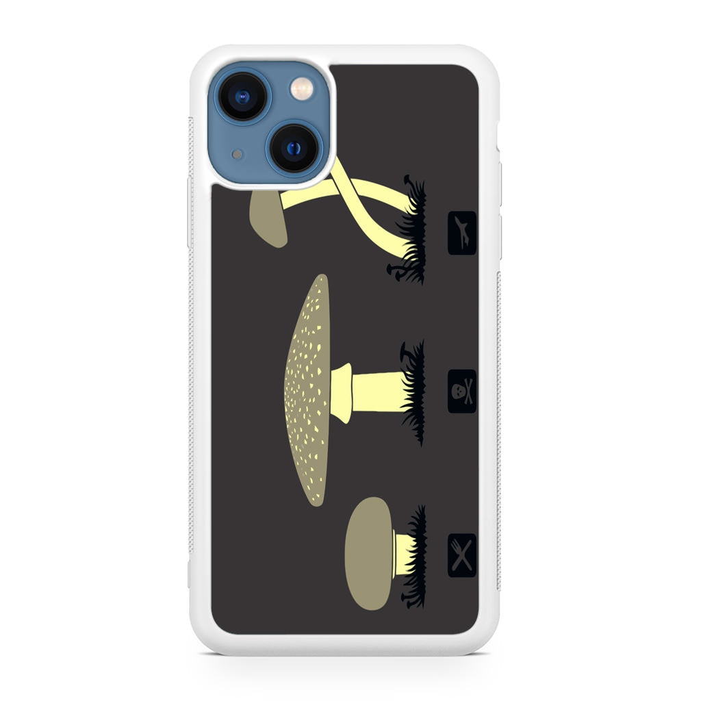 Mushroom Minimalism iPhone 13 / 13 mini Case