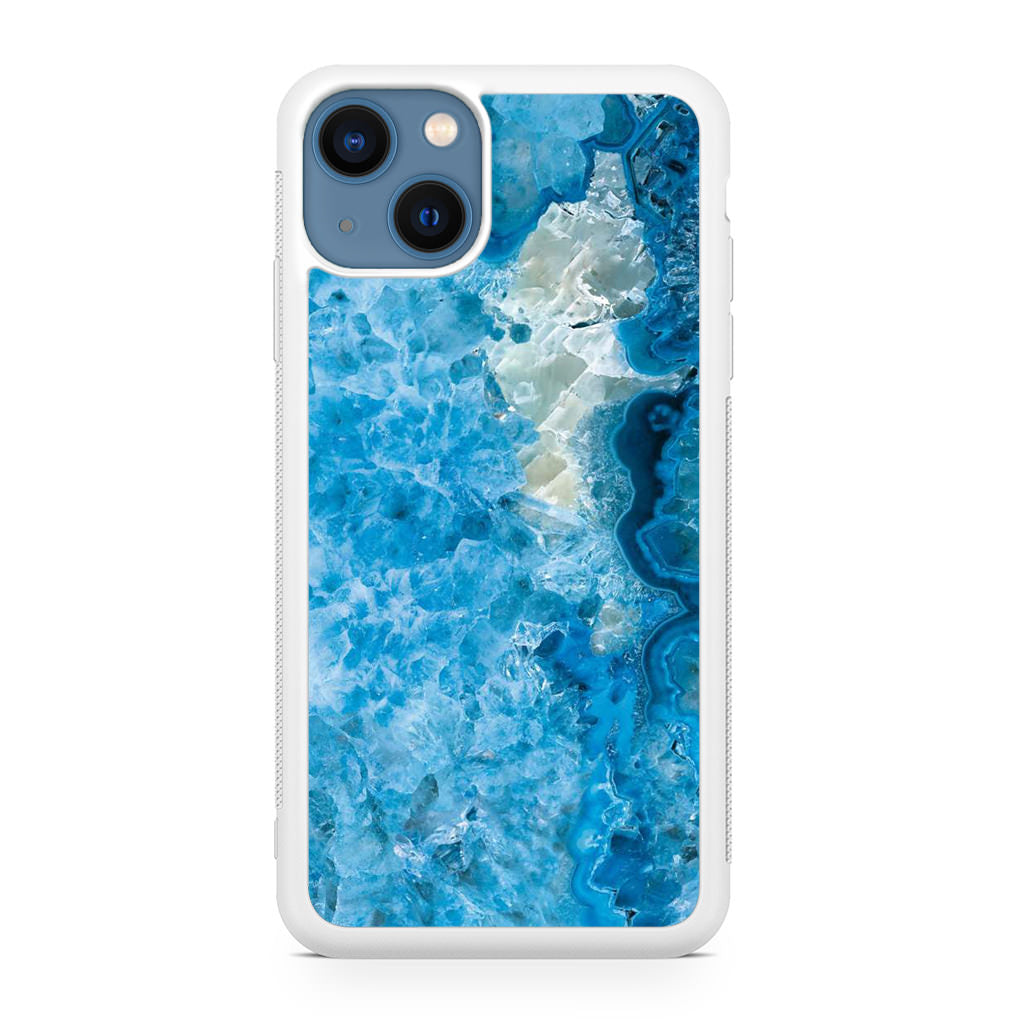 Navy Blue Marble iPhone 13 / 13 mini Case