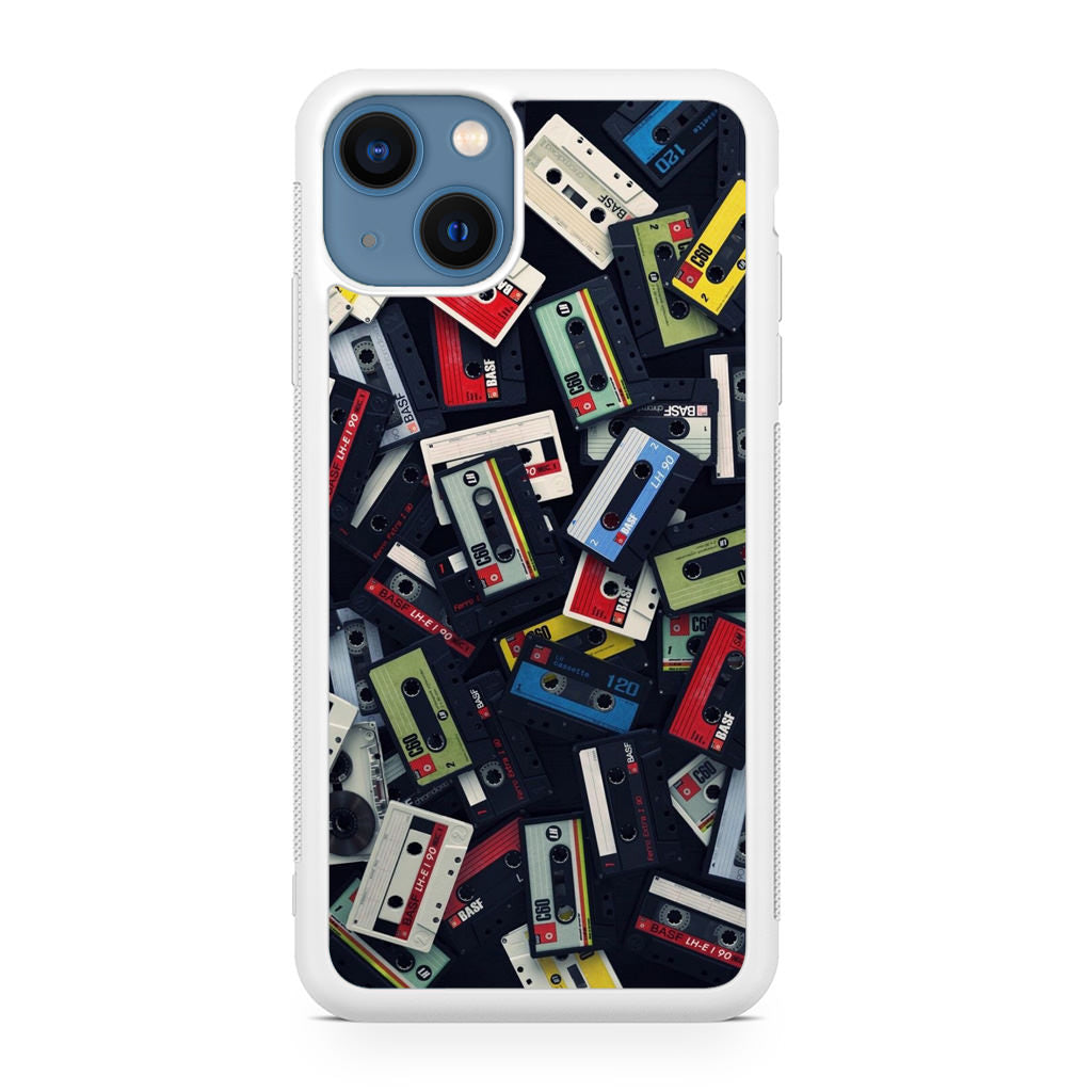 Old Vintage Cassettes iPhone 13 / 13 mini Case