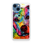 Pitbull Love Painting iPhone 13 / 13 mini Case