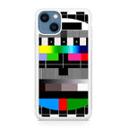 Scheme Pause TV Colorful Mesh iPhone 13 / 13 mini Case