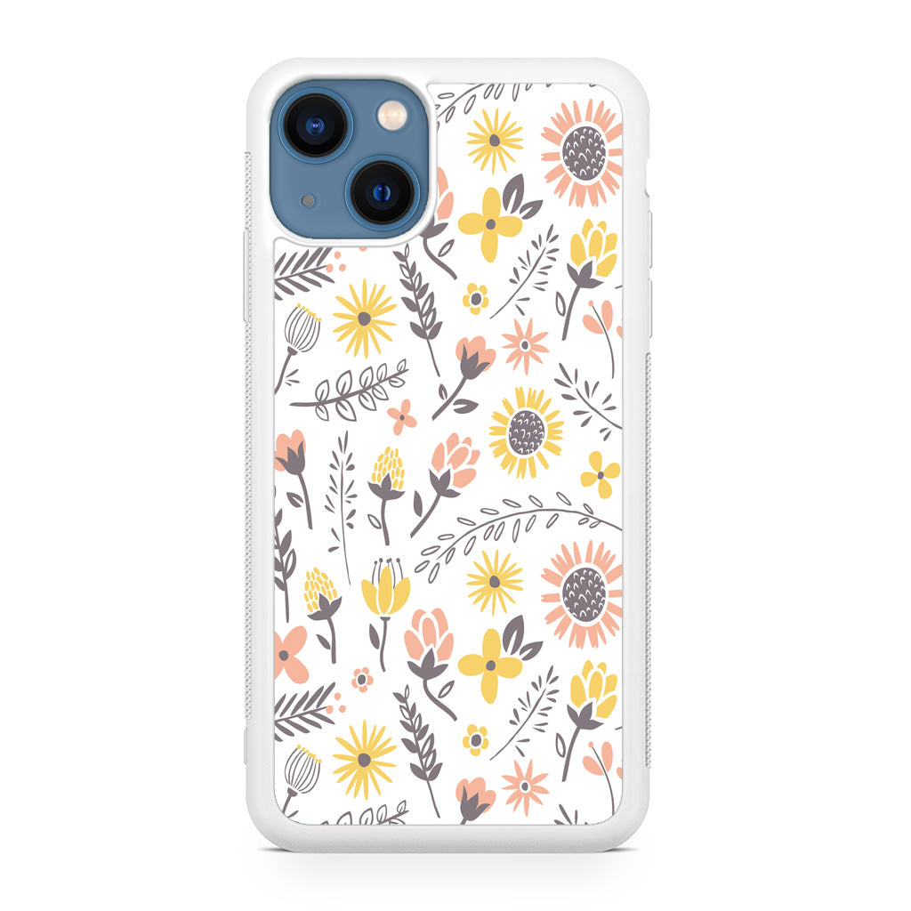 Spring Things Pattern iPhone 13 / 13 mini Case