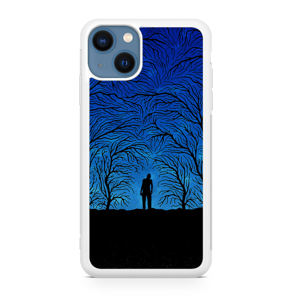 Trees People Shadow iPhone 13 / 13 mini Case