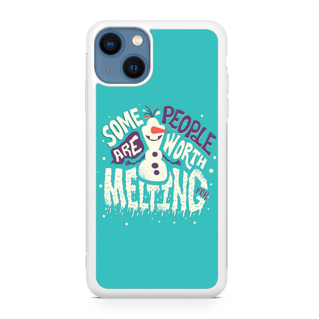 Olaf Frozen Is Melting iPhone 13 / 13 mini Case