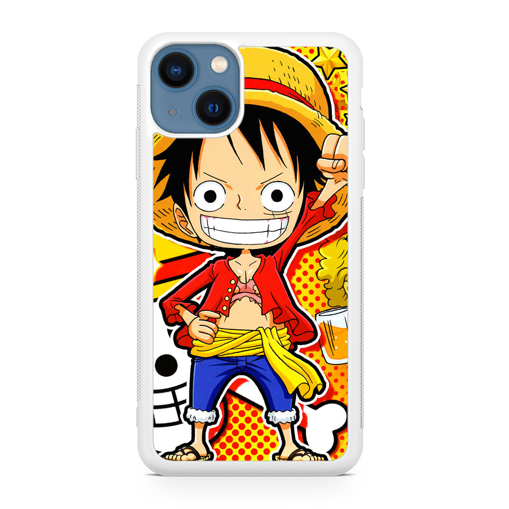 One Piece Cute Luffy iPhone 13 / 13 mini Case