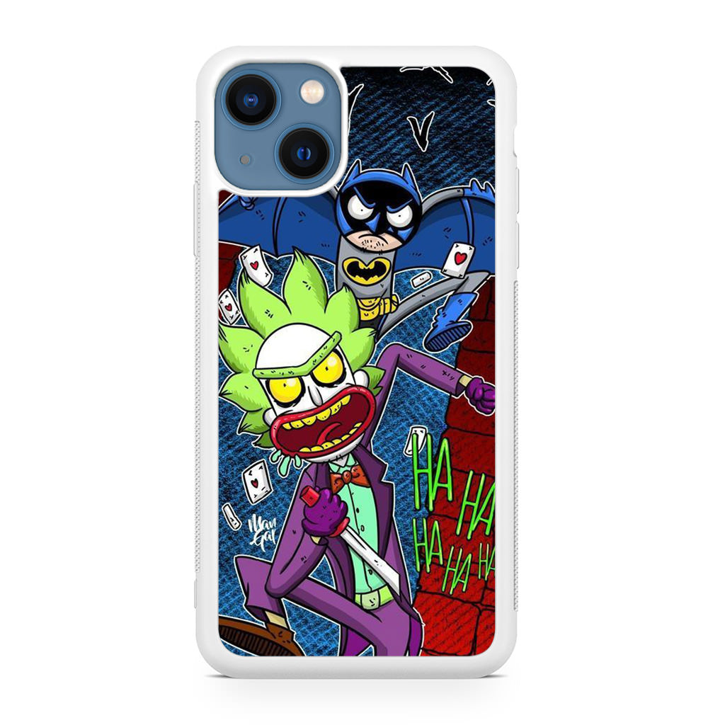 Rick And Morty Bat And Joker Clown iPhone 13 / 13 mini Case
