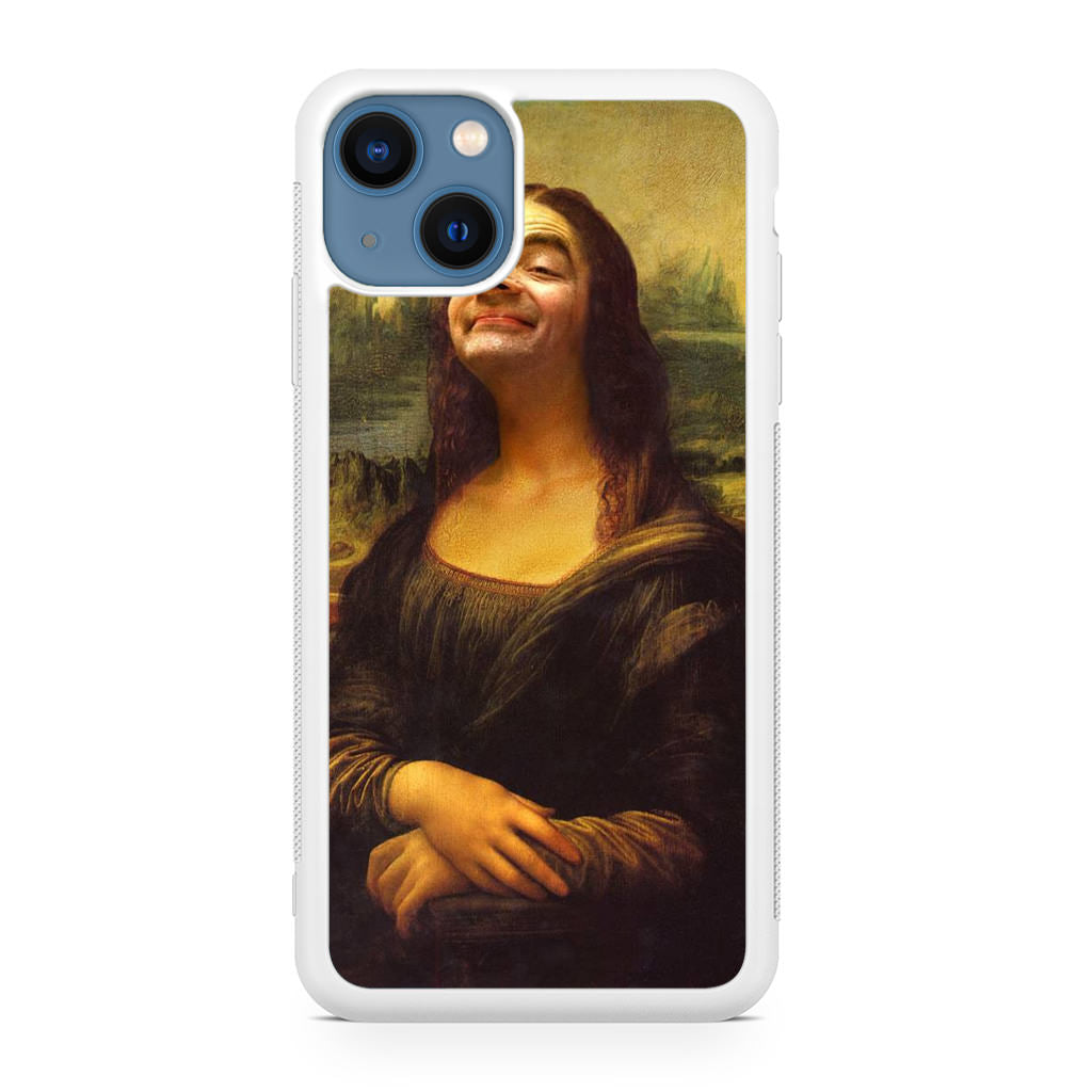 Rowan Atkinson Monalisa Funny iPhone 13 / 13 mini Case