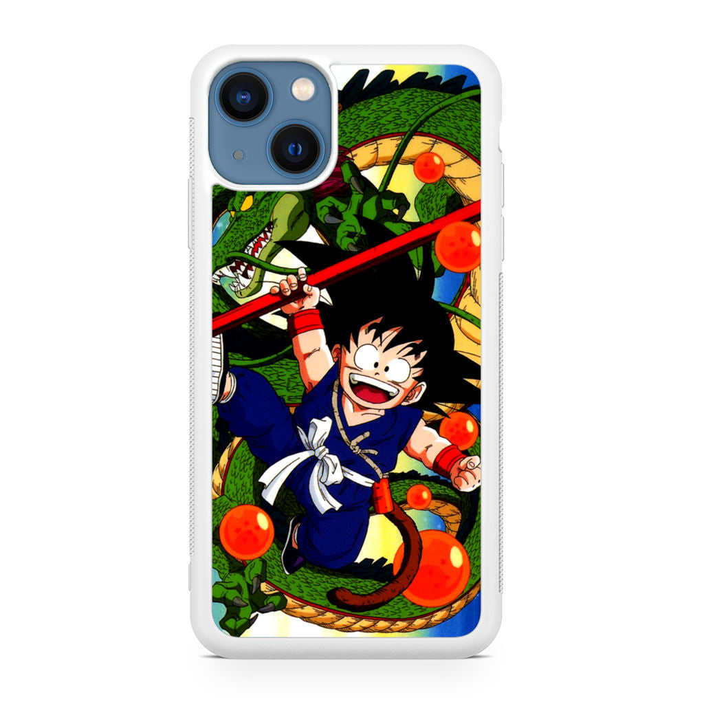 Shenlong And Little Goku Dragon Ball iPhone 13 / 13 mini Case