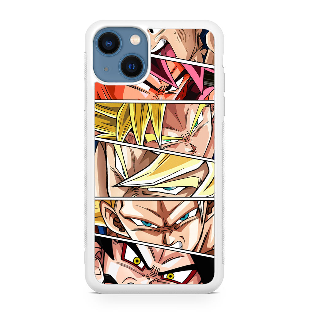 Son Goku Forms iPhone 13 / 13 mini Case