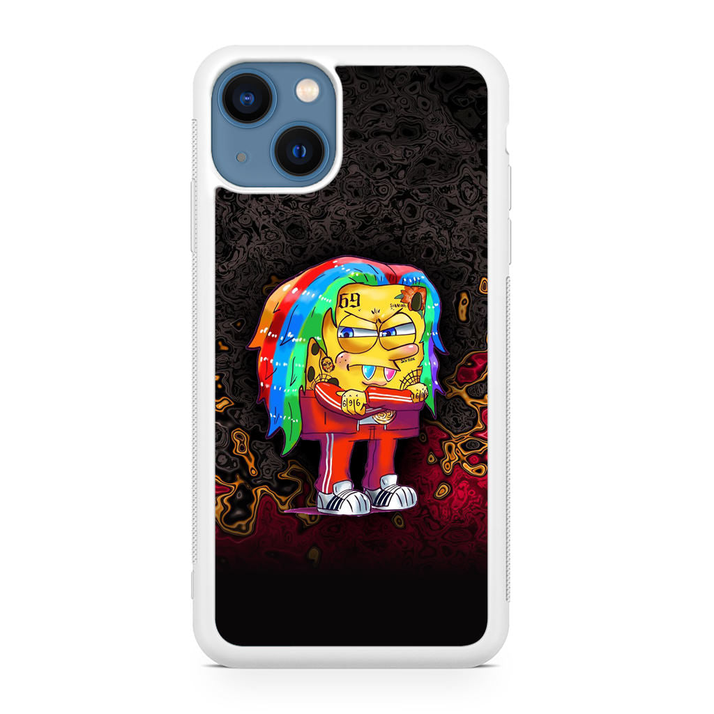 Sponge Hypebeast 69 Mode iPhone 13 / 13 mini Case