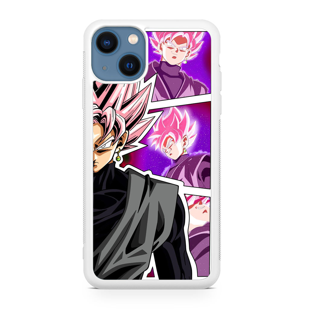 Super Goku Black Rose Collage iPhone 13 / 13 mini Case