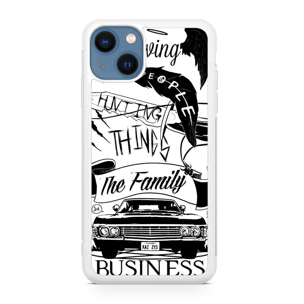 Supernatural Family Business Saving People iPhone 13 / 13 mini Case