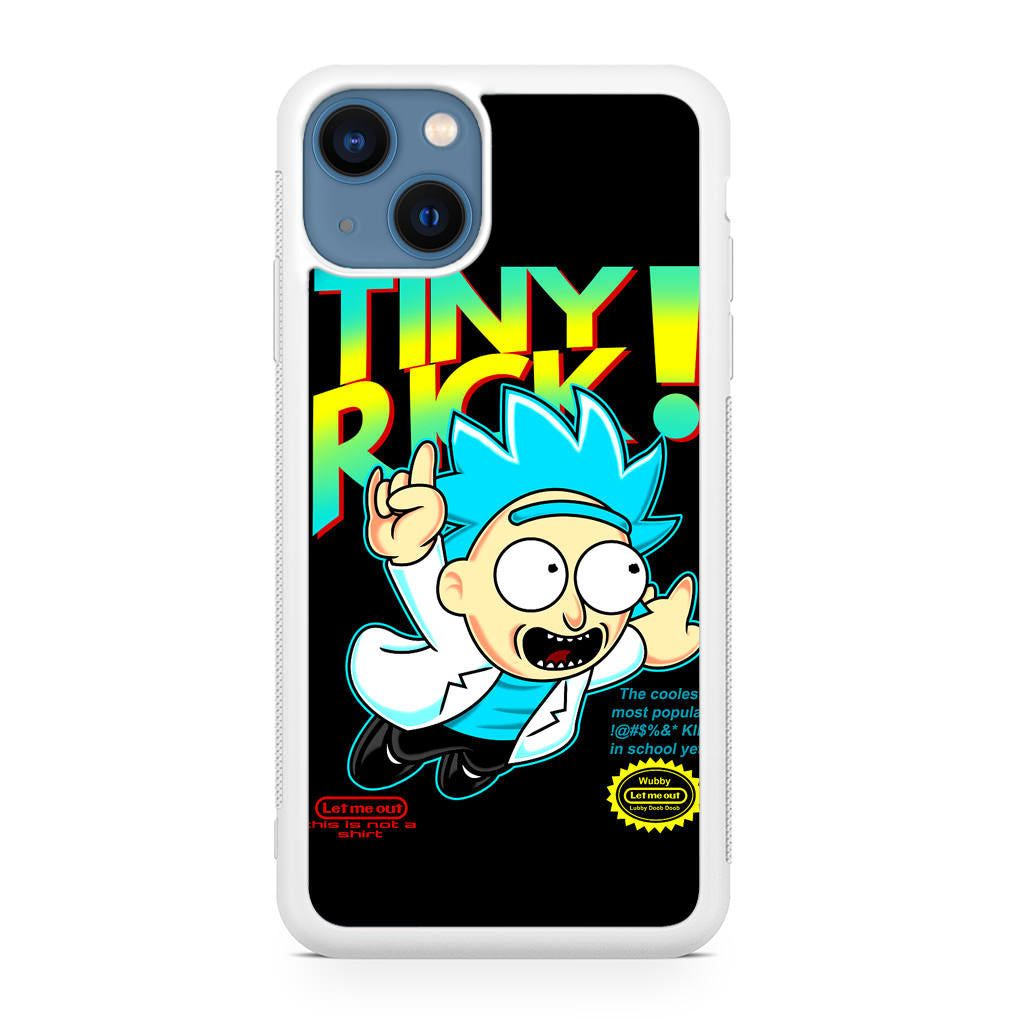 Tiny Rick Let Me Out iPhone 13 / 13 mini Case