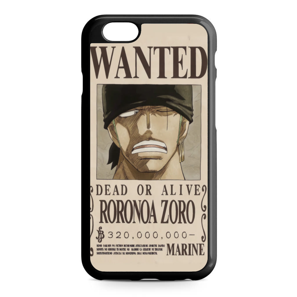 Roronoa Zoro Bounty iPhone 6/6S Case