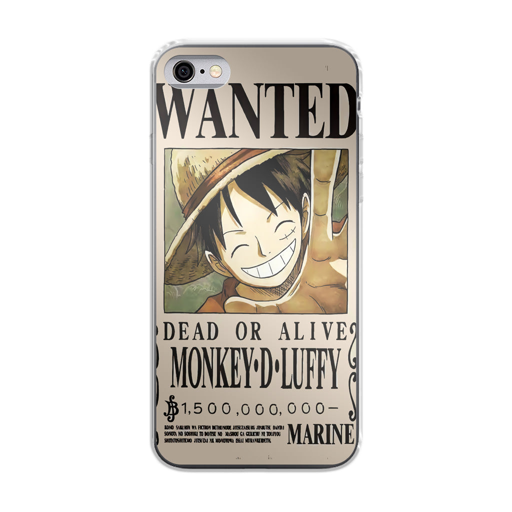 Monkey D Luffy Bounty iPhone 6/6S Case