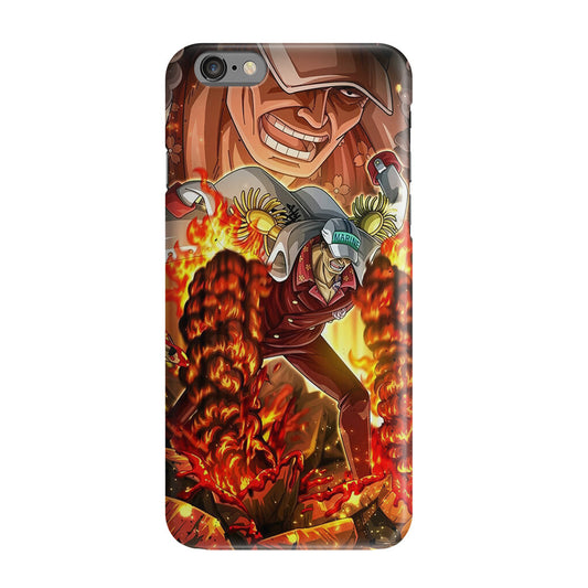 Akainu Exploding Volcano iPhone 6/6S Case