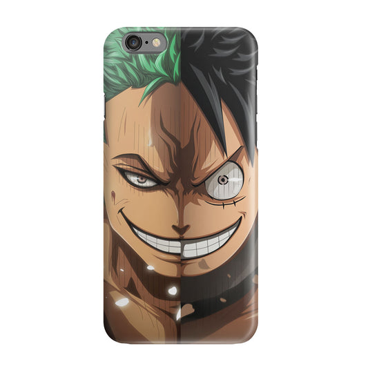 Luffy And Zoro Half Smile iPhone 6/6S Case