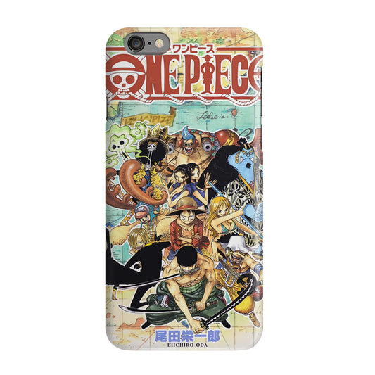 One Piece Comic Straw Hat Pirate iPhone 6/6S Case