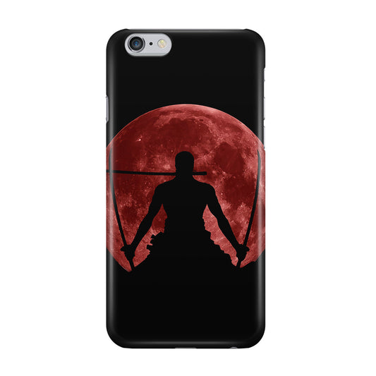 Silhouette Of Zoro In Santoryu Mode iPhone 6 / 6s Plus Case