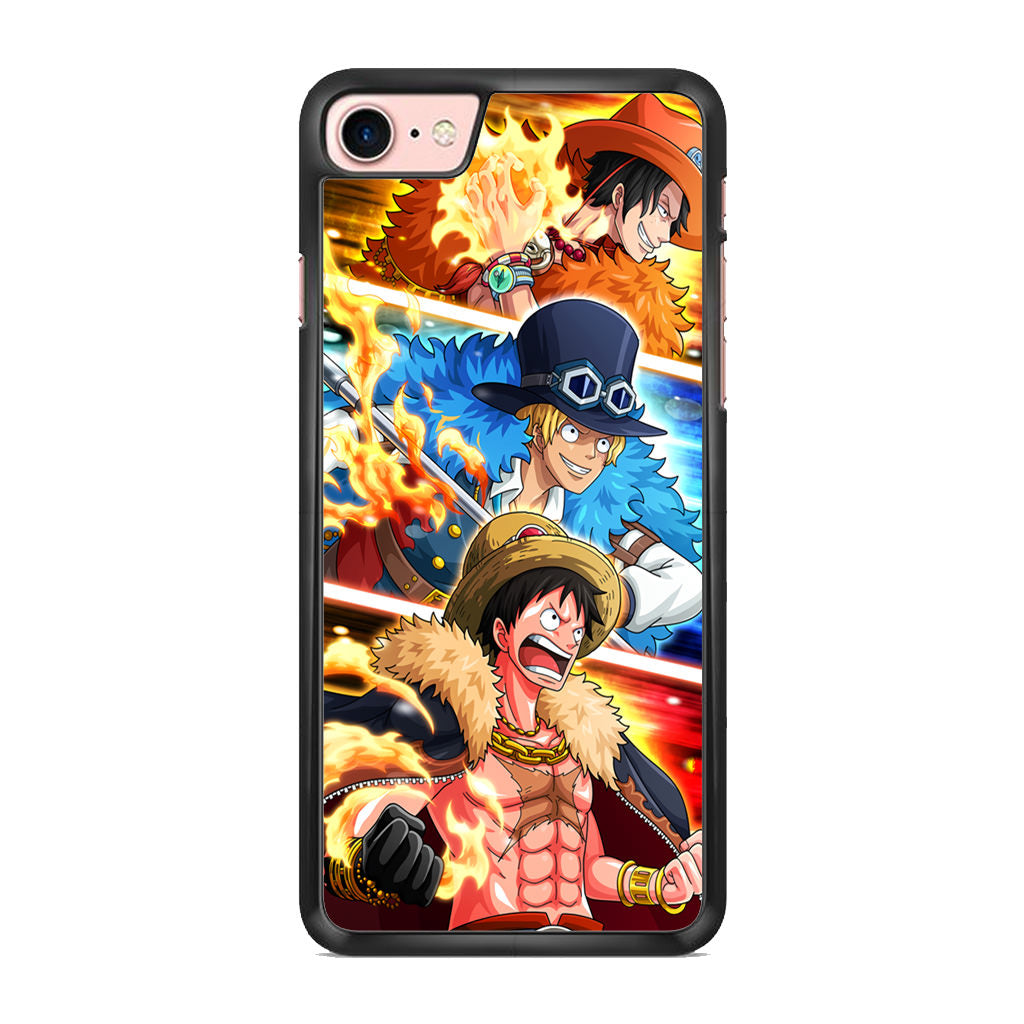 Ace Sabo Luffy iPhone 8 Case