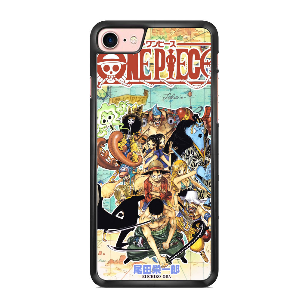 One Piece Comic Straw Hat Pirate iPhone 7 Case