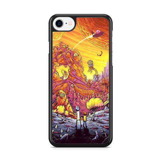 Rick And Morty Alien Planet iPhone 7 Case