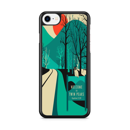 Welcome To Twin Peaks iPhone 8 Case