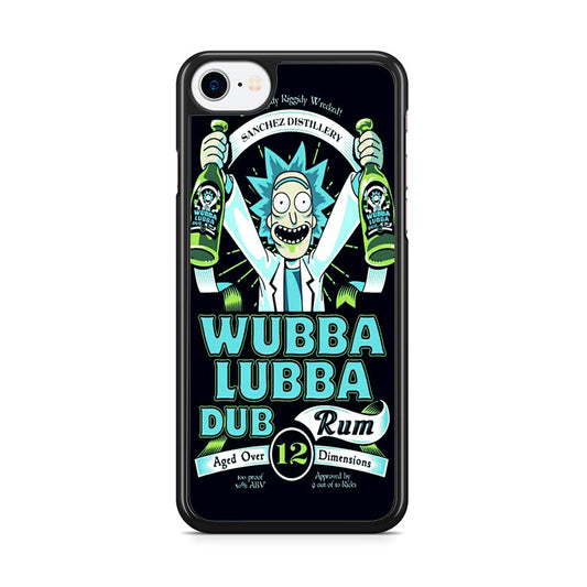 Wubba Lubba Dub Rum iPhone 8 Case