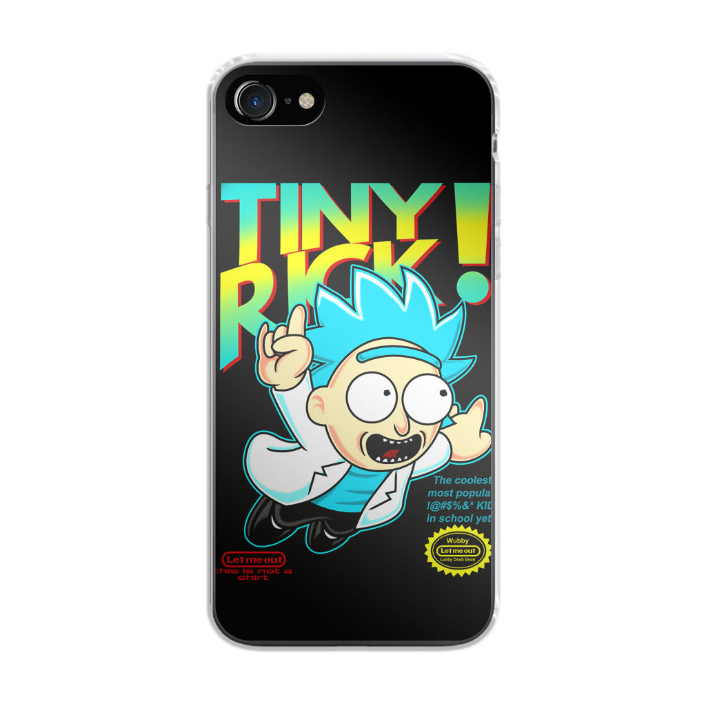 Tiny Rick Let Me Out iPhone 7 Case