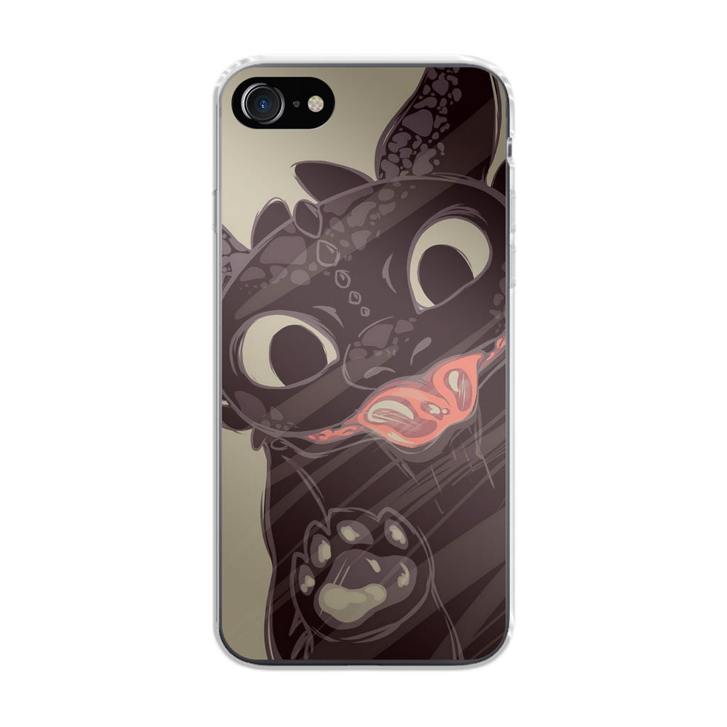 Toothless Dragon Art iPhone 8 Case