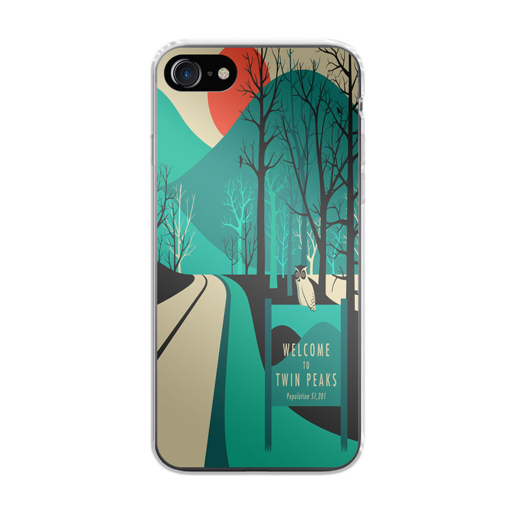 Welcome To Twin Peaks iPhone 7 Case