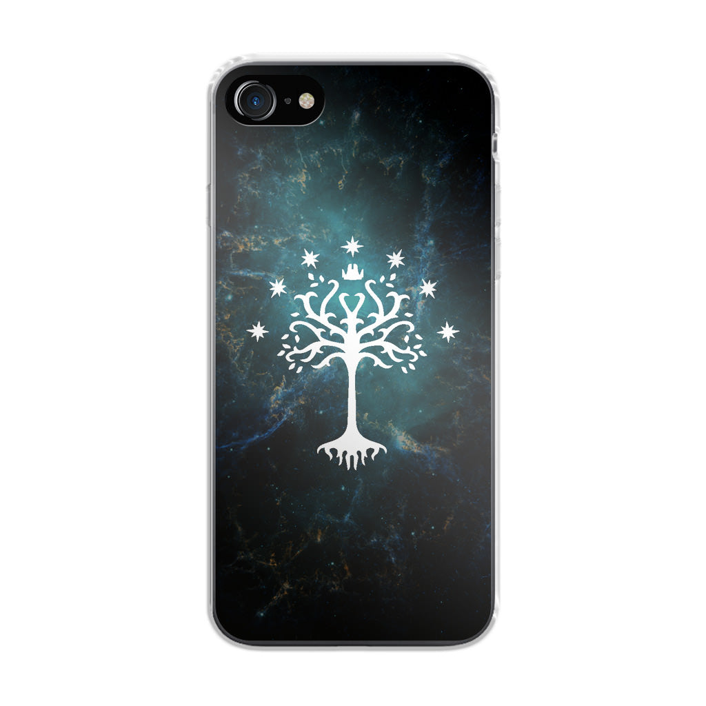 White Tree Of Gondor In Space Nebula iPhone 7 Case
