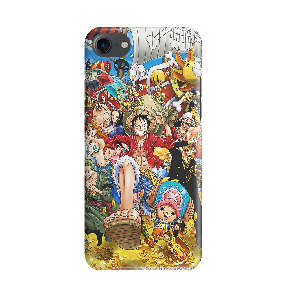 Mugiwara Crew One Piece iPhone 8 Case