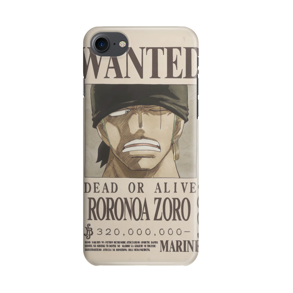 Roronoa Zoro Bounty iPhone 7 Case