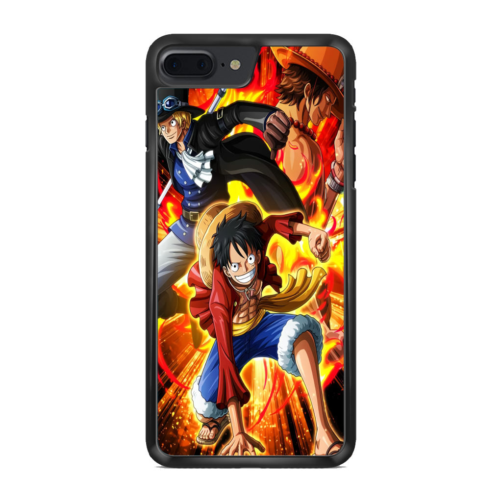 Ace Sabo Luffy Brotherhood iPhone 7 Plus Case
