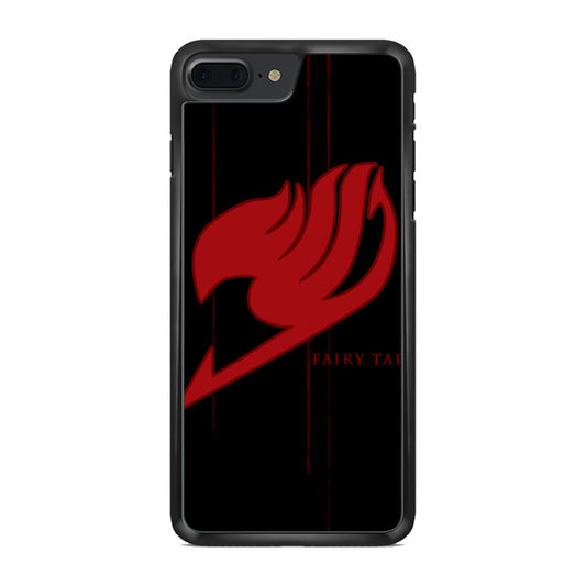 Fairy Tail Logo Red iPhone 8 Plus Case