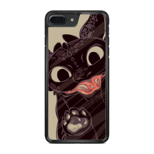 Toothless Dragon Art iPhone 8 Plus Case