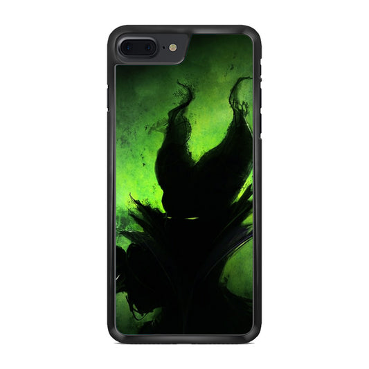 Villains Maleficent Silhouette iPhone 8 Plus Case