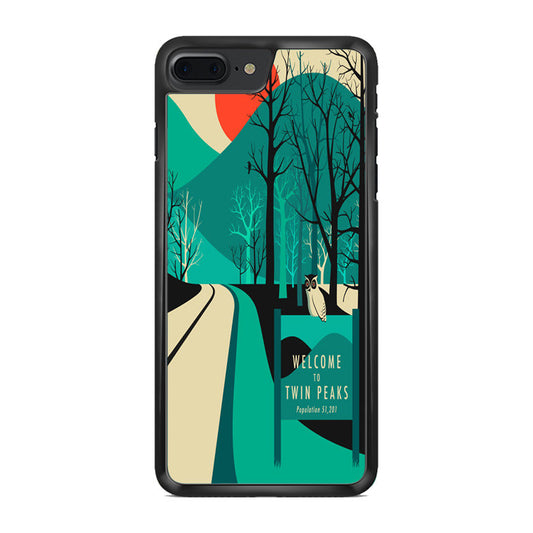 Welcome To Twin Peaks iPhone 8 Plus Case