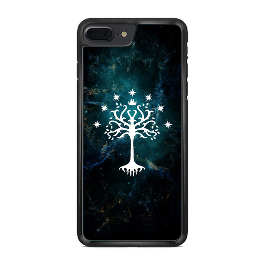 White Tree Of Gondor In Space Nebula iPhone 8 Plus Case