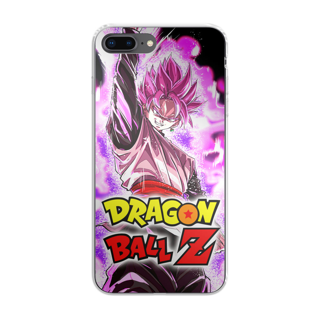 Dragon Ball Z Son Goku Black Rose Saiyan iPhone 8 Plus Case