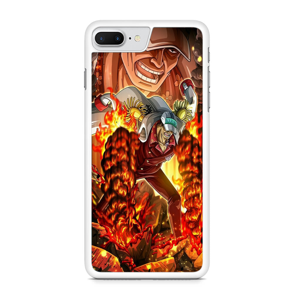 Akainu Exploding Volcano iPhone 7 Plus Case