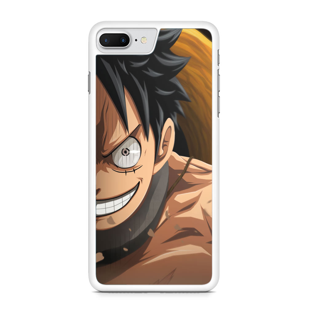 Luffy Half Smile iPhone 8 Plus Case