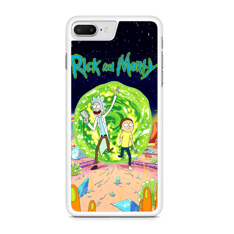 Rick And Morty Portal Gun iPhone 8 Plus Case
