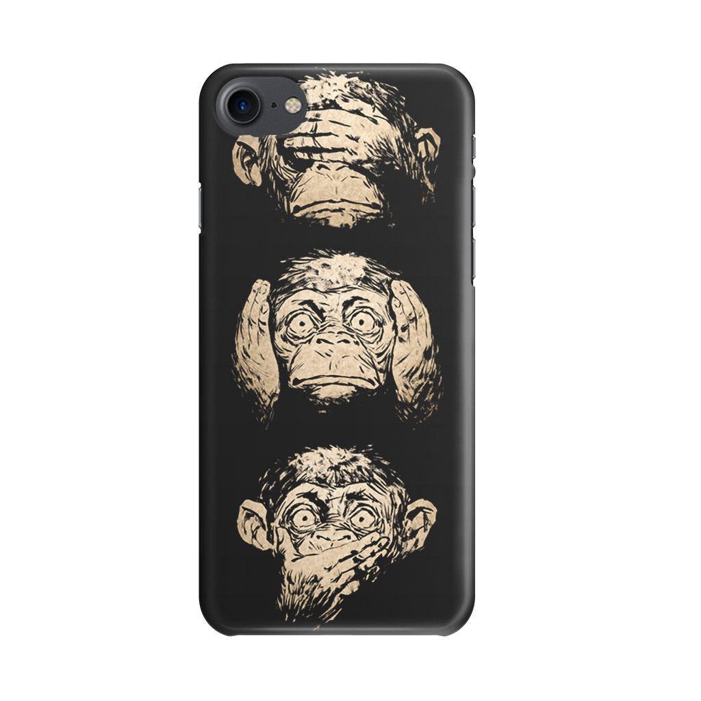 3 Wise Monkey iPhone 8 Case