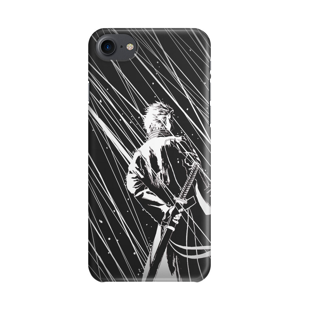 Vergil Black White iPhone 8 Case