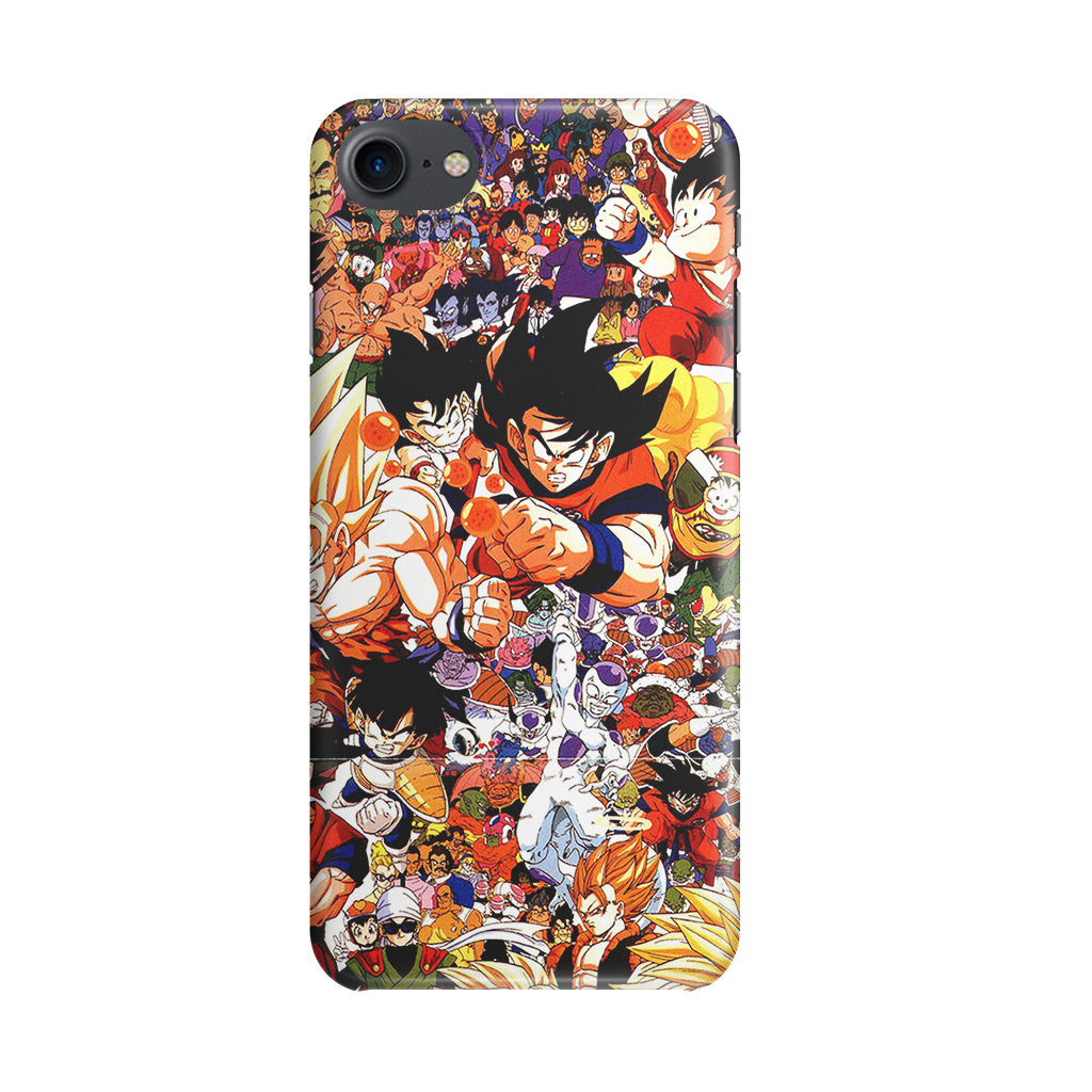 Dragon Ball All Characters iPhone 8 Case