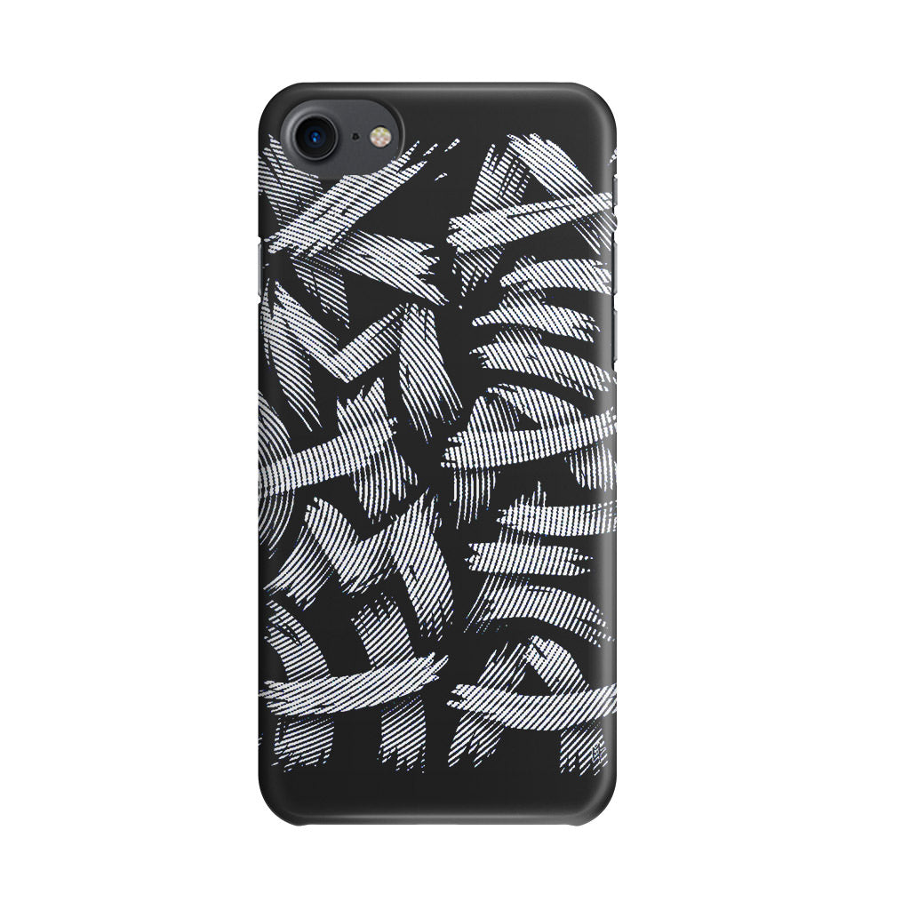 Dragon Ball Kamehameha Font Art iPhone 8 Case