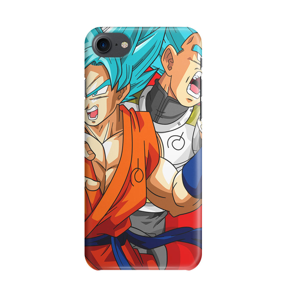 Dragon Ball Super SSGSS Goku And Vegeta iPhone 8 Case