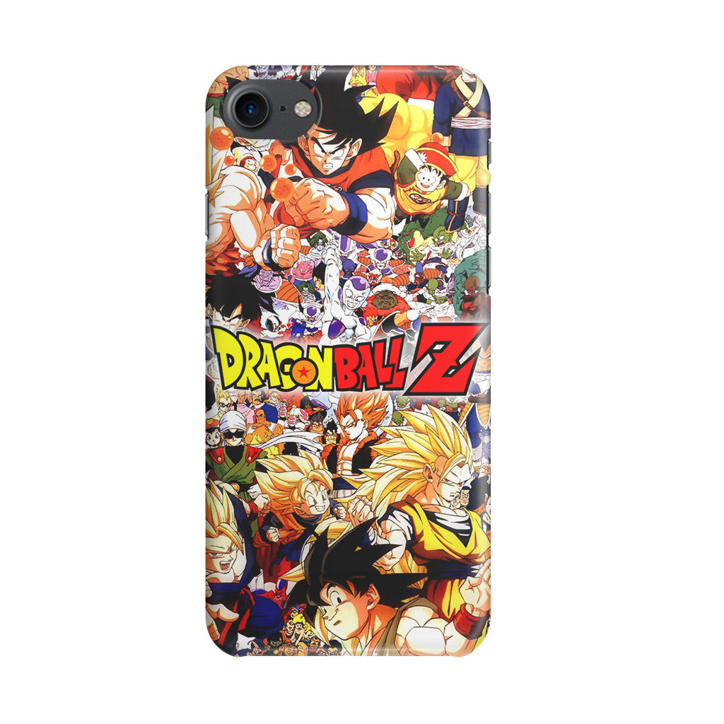 Dragon Ball Z All Characters iPhone 8 Case